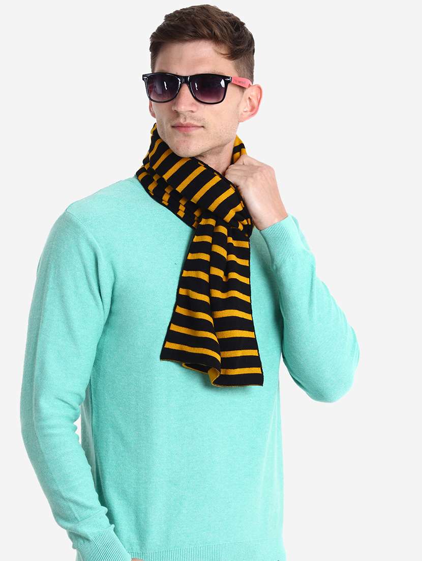 stylish winter knit muffler for men - 21662226 -  Standard Image - 4