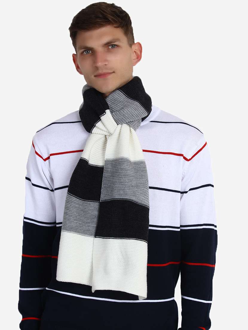 stylish winter knit muffler for men - 21662230 -  Standard Image - 4