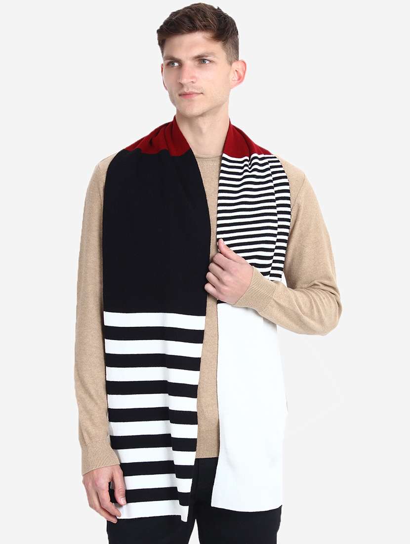 stylish winter knit muffler for men - 21662231 -  Standard Image - 1