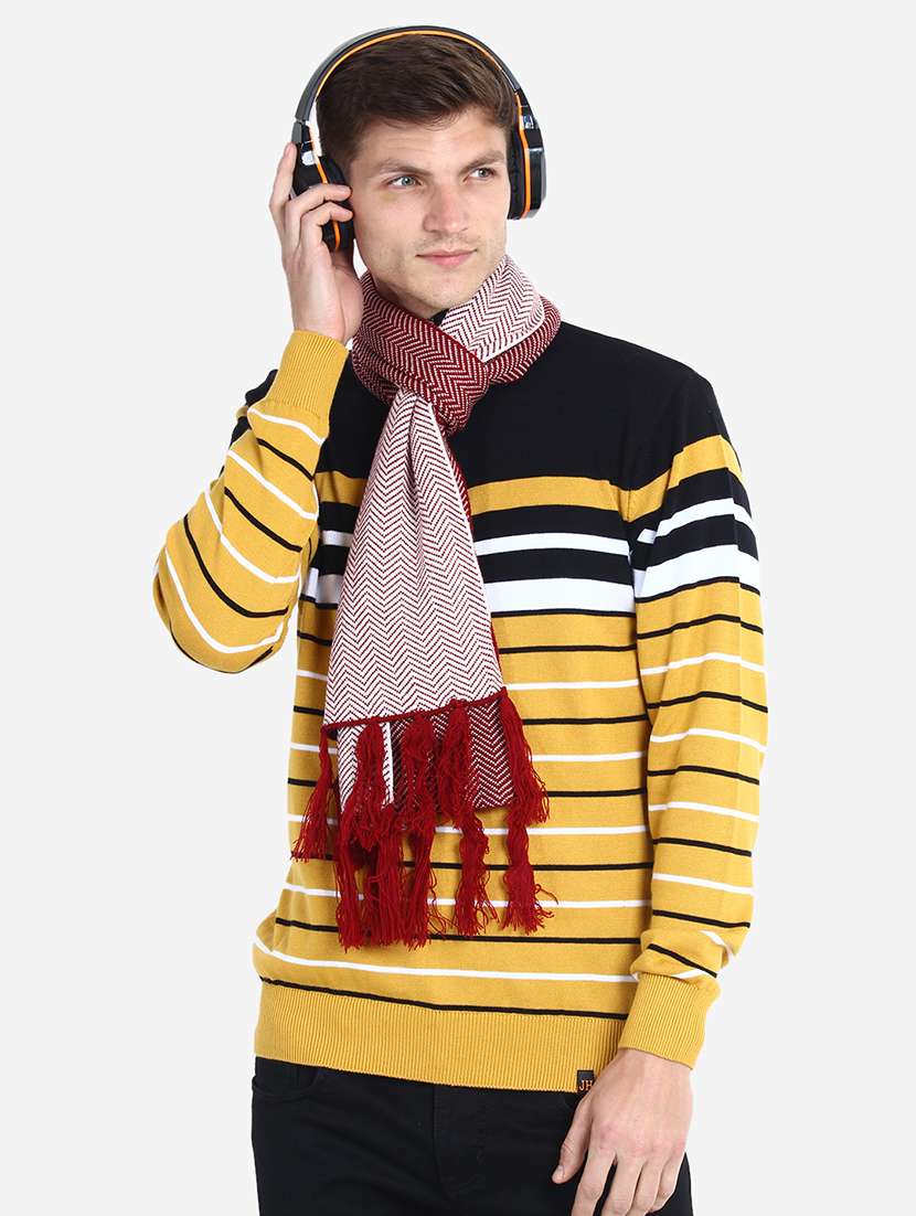 stylish winter knit muffler for men - 21662232 - Standard Image - 4