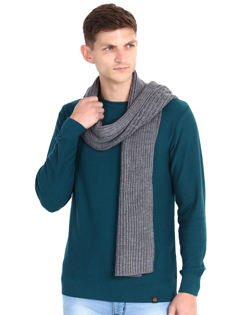stylish winter knit muffler for men - 21662238 - Standard Image - 1