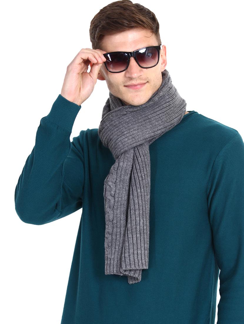 stylish winter knit muffler for men - 21662238 - Standard Image - 4