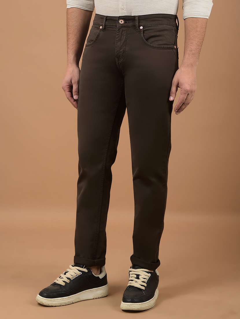 men solid mid rise slim fit jean - 21662416 -  Standard Image - 1