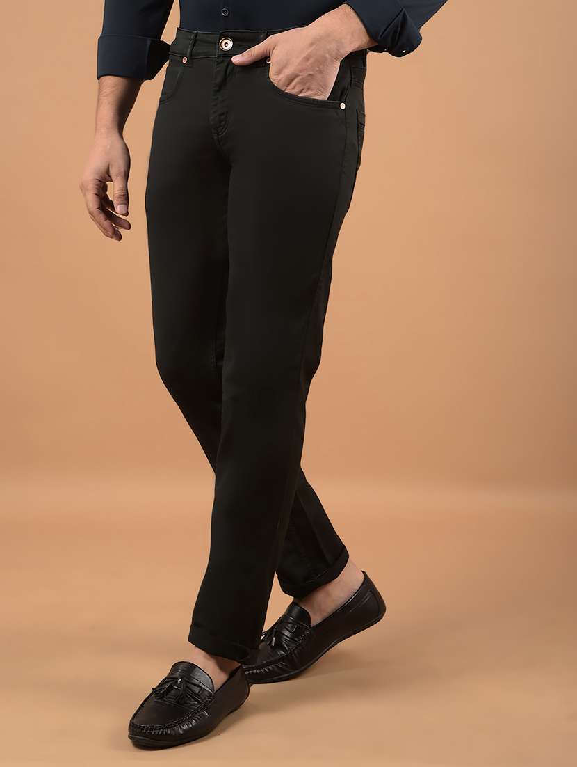 crimsoune club men's olive jeans - 21662417 -  Standard Image - 1