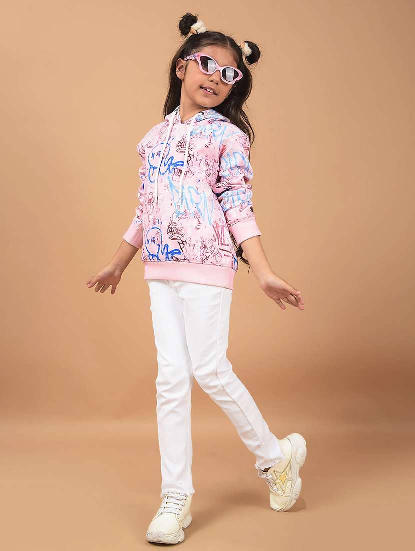 girls all over print long sleeves sweatshirt - 21662460 -  Standard Image - 4