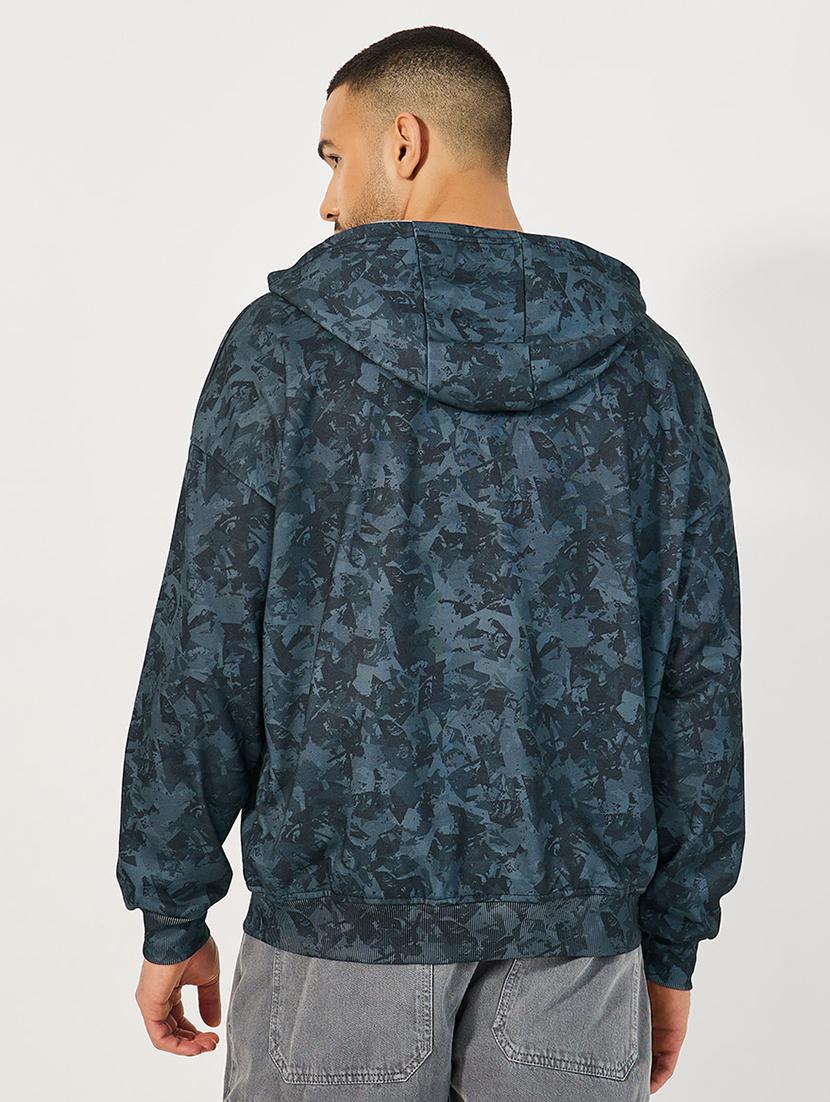 men all over print long sleeve sweatshirt - 21662678 -  Standard Image - 1