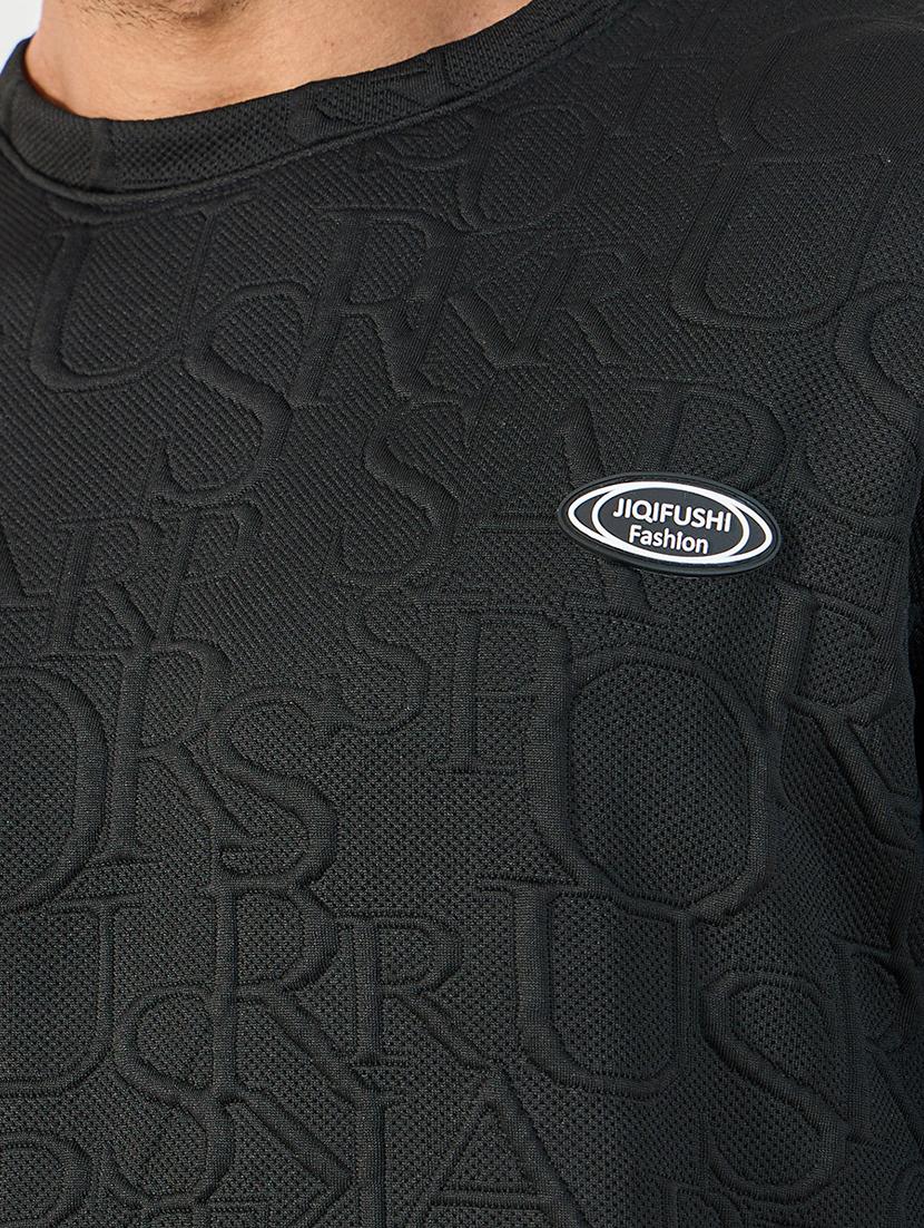 men solid t-shirt & shorts co-ord set - 21662679 - Standard Image - 4