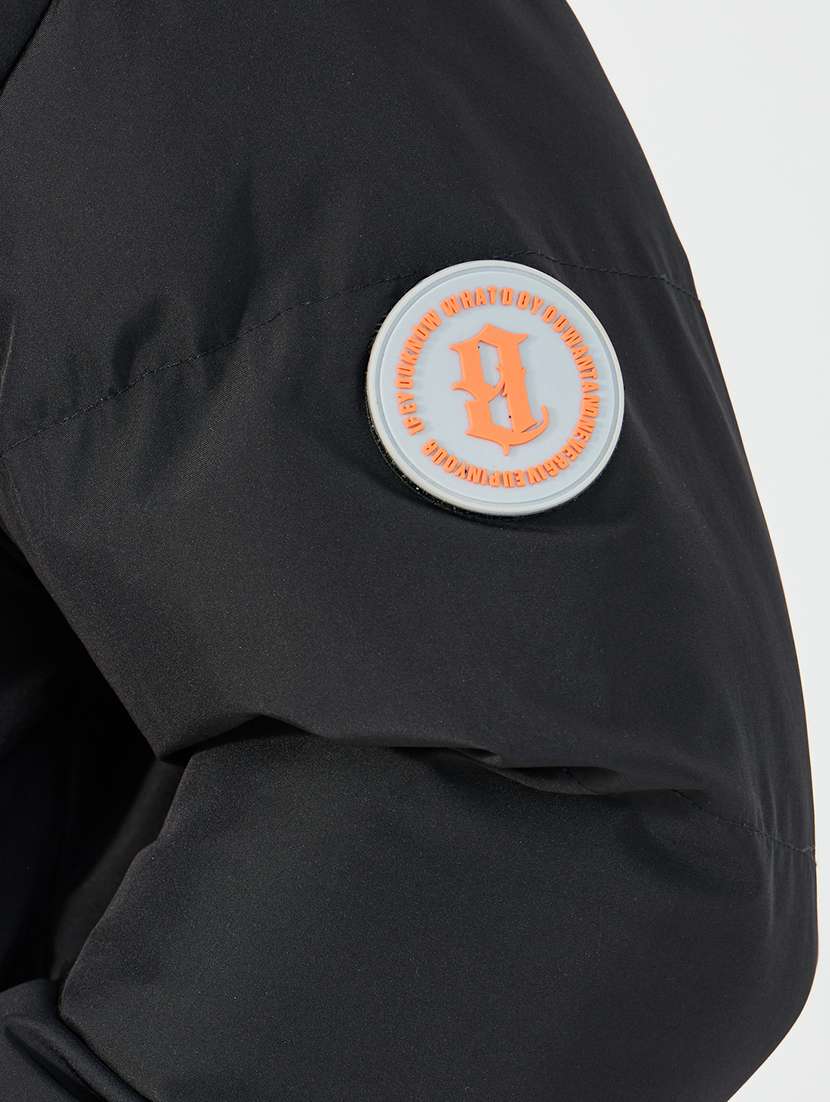 men solid long sleeve quilted jacket - 21662698 -  Standard Image - 4