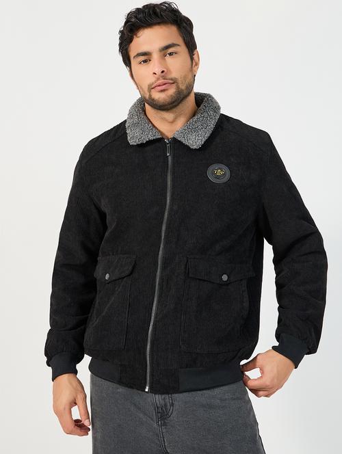 men solid long sleeve casual jacket - 21662702 -  Standard Image - 0