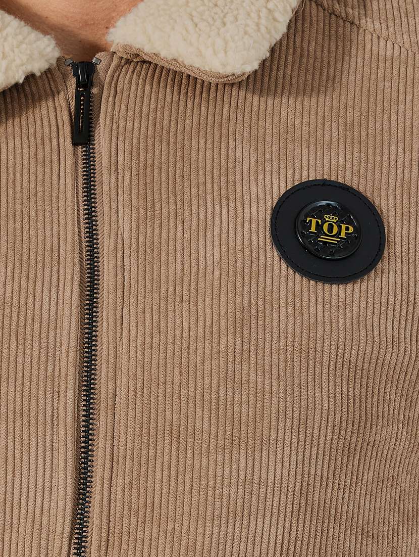 men solid long sleeve casual jacket - 21662703 -  Standard Image - 4