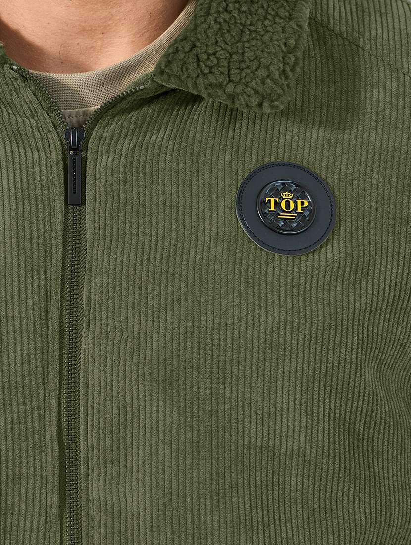 men solid long sleeve casual jacket - 21662704 -  Standard Image - 4