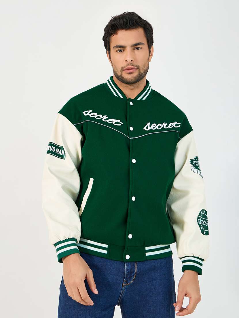 men green long sleeve verasity jacket - 21662708 - Zoom Image - 0