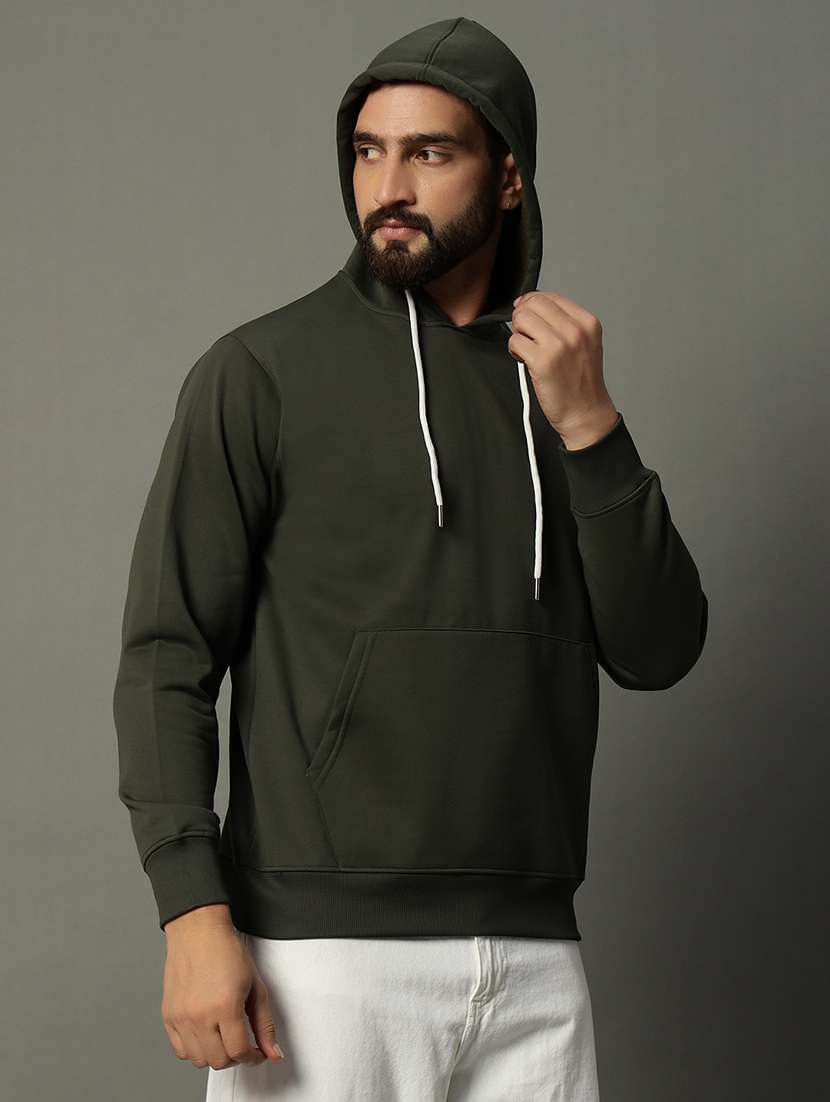 men long sleeves plain sweatshirt - 21662874 -  Standard Image - 1