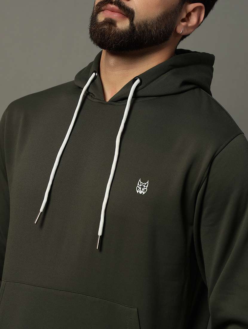 men long sleeves plain sweatshirt - 21662874 -  Standard Image - 4