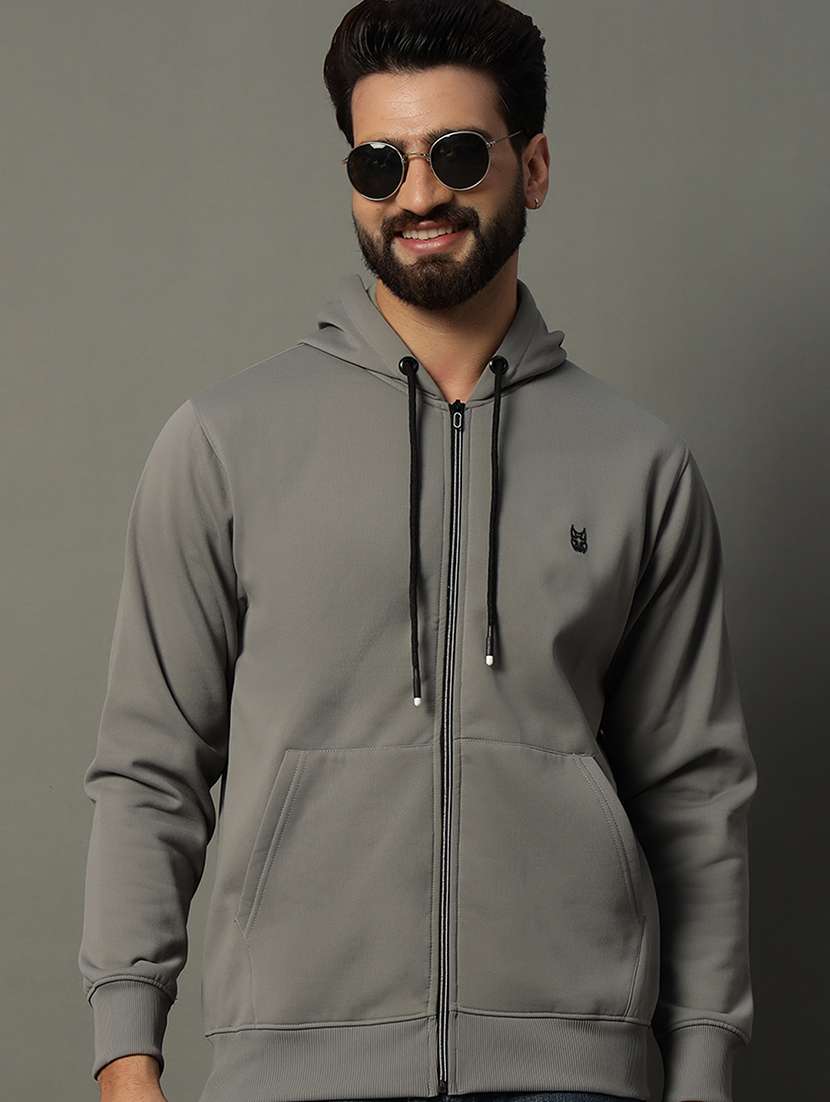 men long sleeves plain sweatshirt