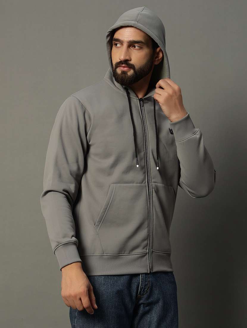 men long sleeves plain sweatshirt - 21662875 -  Standard Image - 1