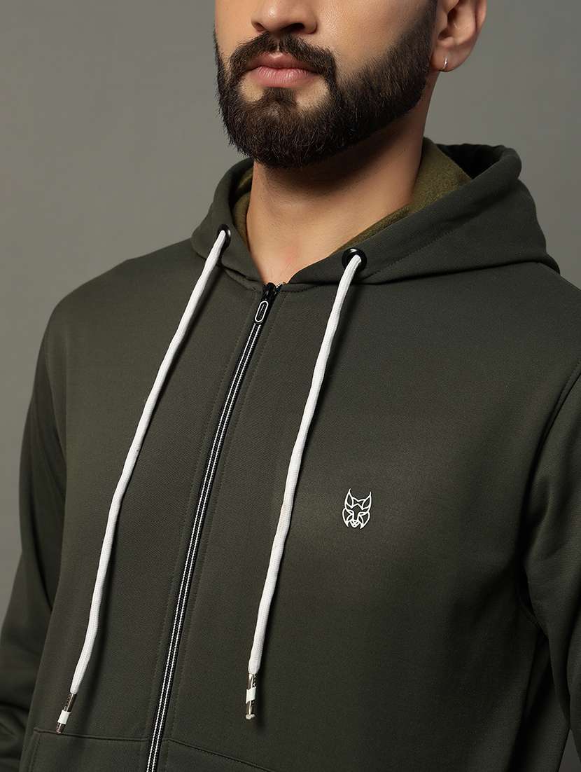 men long sleeve plain sweatshirt - 21662885 -  Standard Image - 4