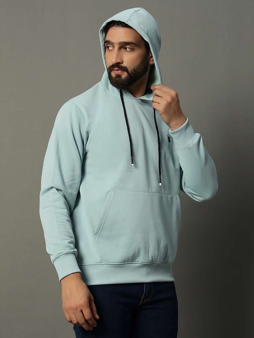 men long sleeve plain sweatshirt - 21662890 -  Standard Image - 1