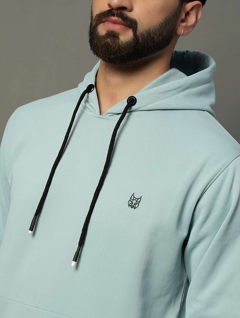 men long sleeve plain sweatshirt - 21662890 -  Standard Image - 4