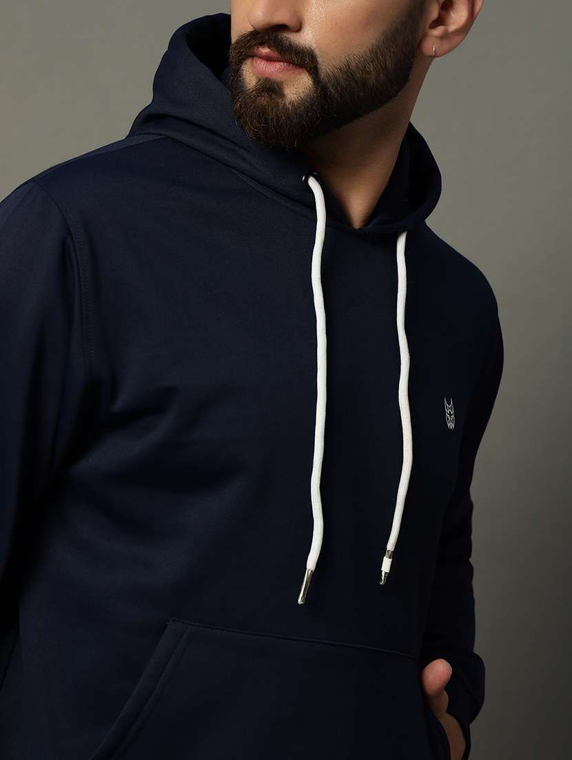 men long sleeve plain sweatshirt - 21662891 -  Standard Image - 4