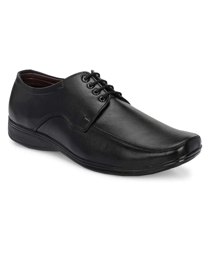 men black lace-up derby - 21662985 -  Standard Image - 1