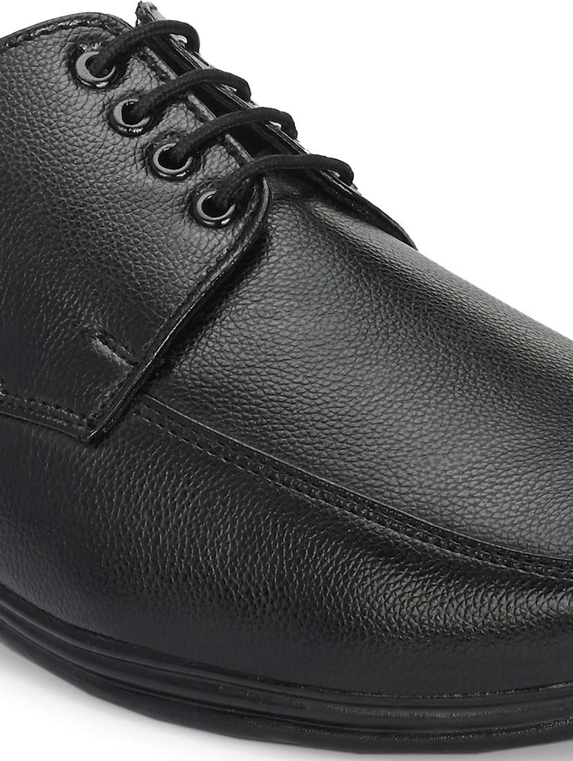 men black lace-up derby - 21662985 -  Standard Image - 4