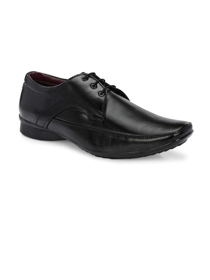 men black lace-up derby - 21662989 -  Standard Image - 1