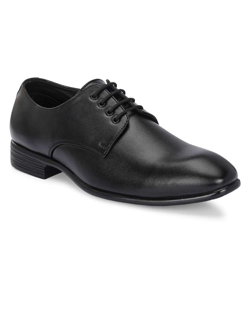 men black lace-up derby - 21662993 -  Standard Image - 1