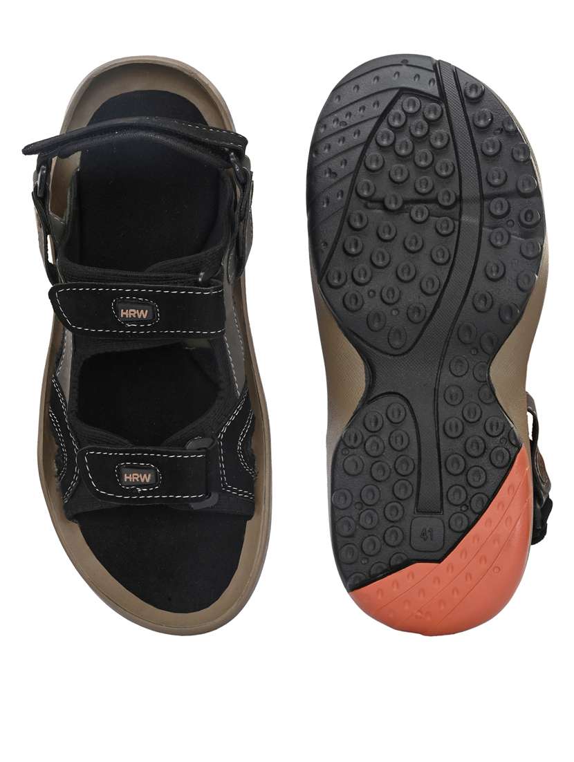 men black slip on floater - 21663009 -  Standard Image - 4