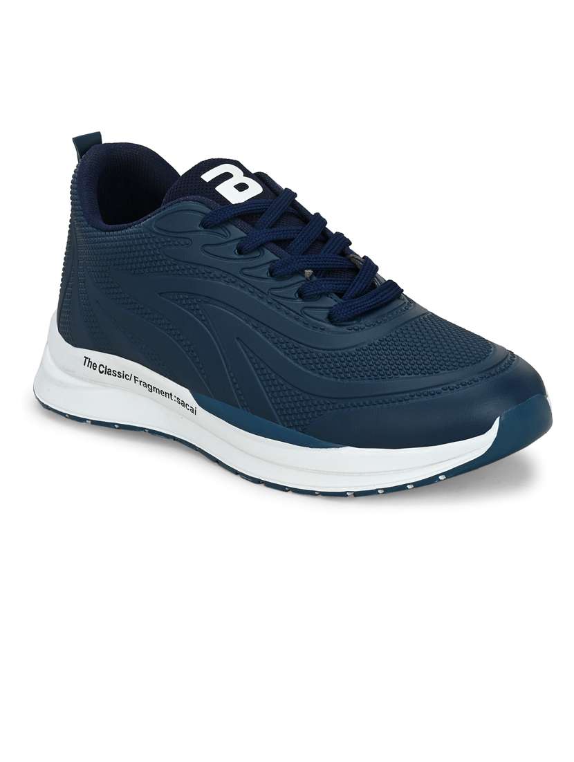 men blue lace up shoe - 21663041 -  Standard Image - 1