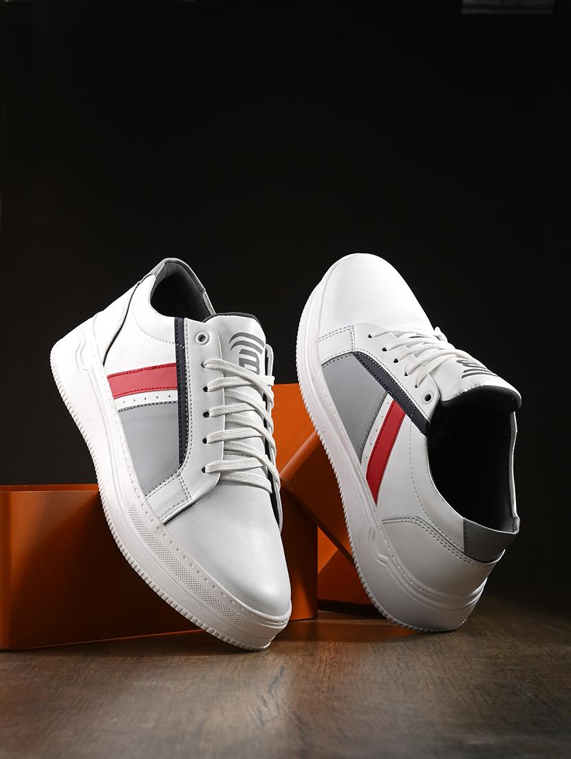 men white lace up shoes - 21663055 -  Zoom Image - 0