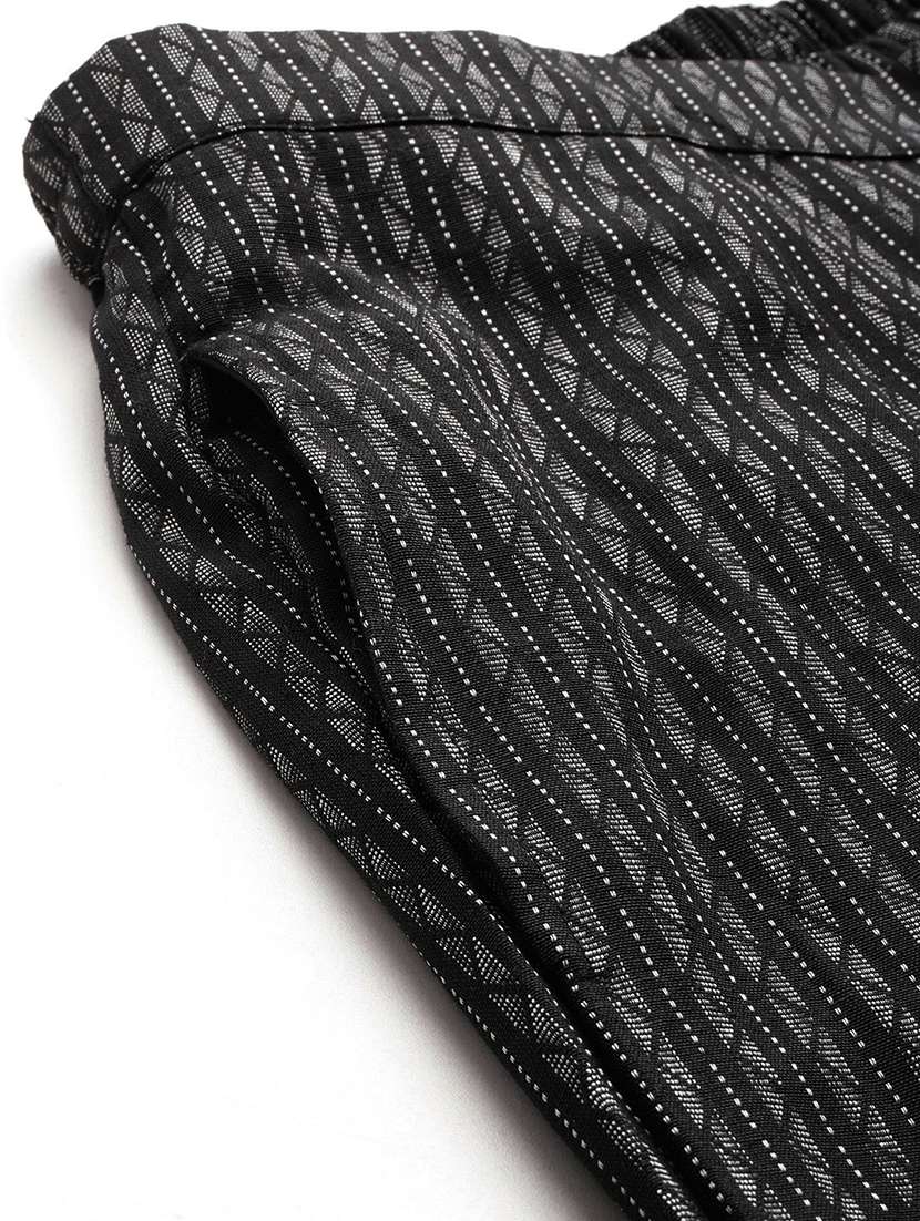 women black geometric print blazer & trousers set - 21663356 -  Standard Image - 9