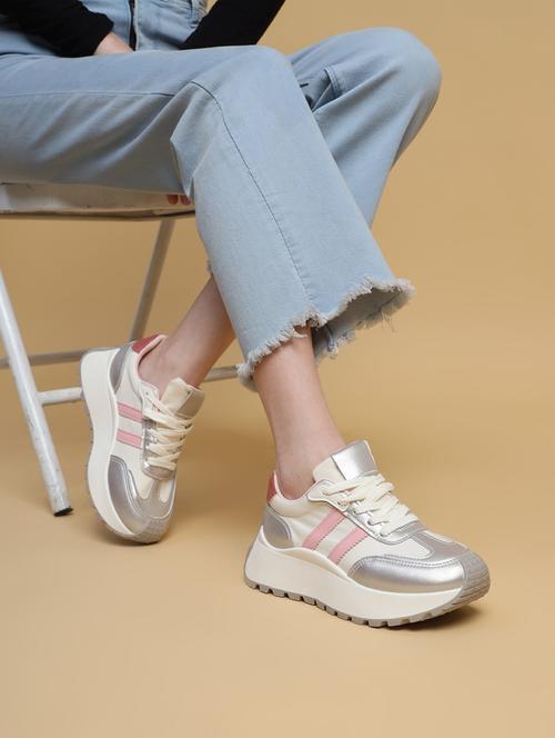 women lace-up sneakers - 21663415 -  Standard Image - 0