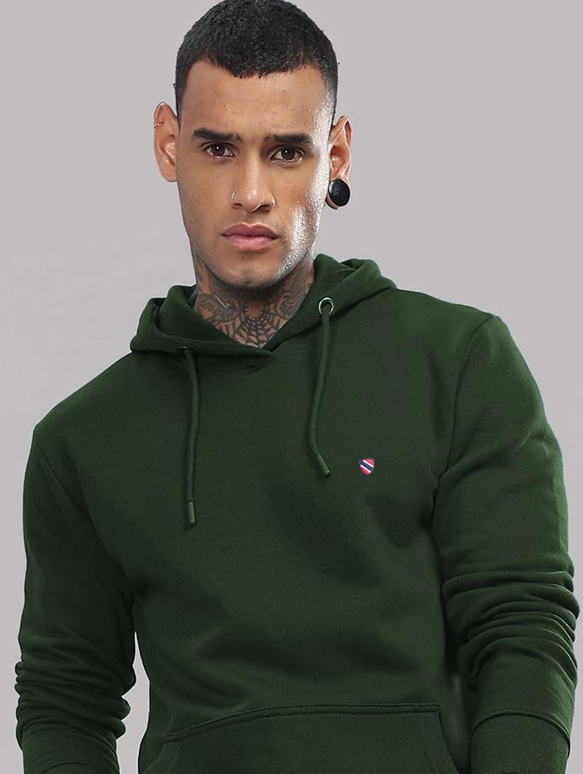 men solid long sleeve sweatshirt - 21663471 - Standard Image - 1