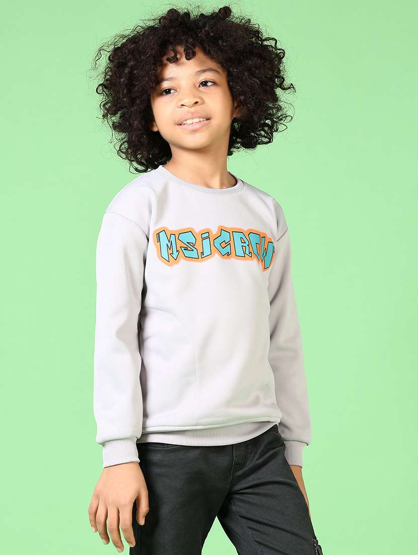 boys long sleeves printed sweatshirt - 21663744 -  Standard Image - 1