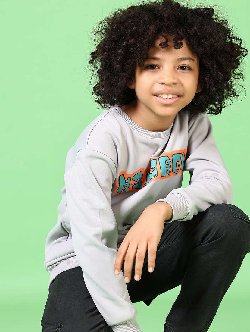 boys long sleeves printed sweatshirt - 21663744 -  Standard Image - 4