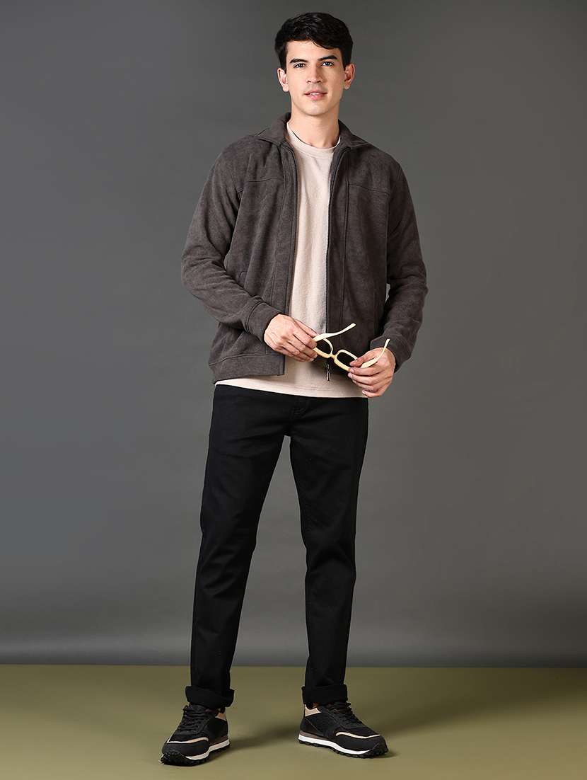 men long sleeves plain sweatshirt - 21663748 -  Standard Image - 4