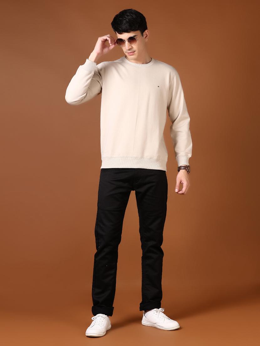 men solid mid rise full length jeans - 21663840 - Standard Image - 4