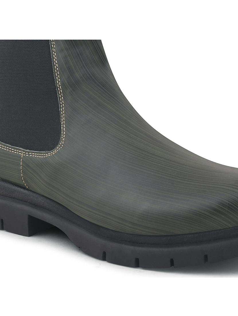 women green solid ankle boots - 21664003 - Standard Image - 9