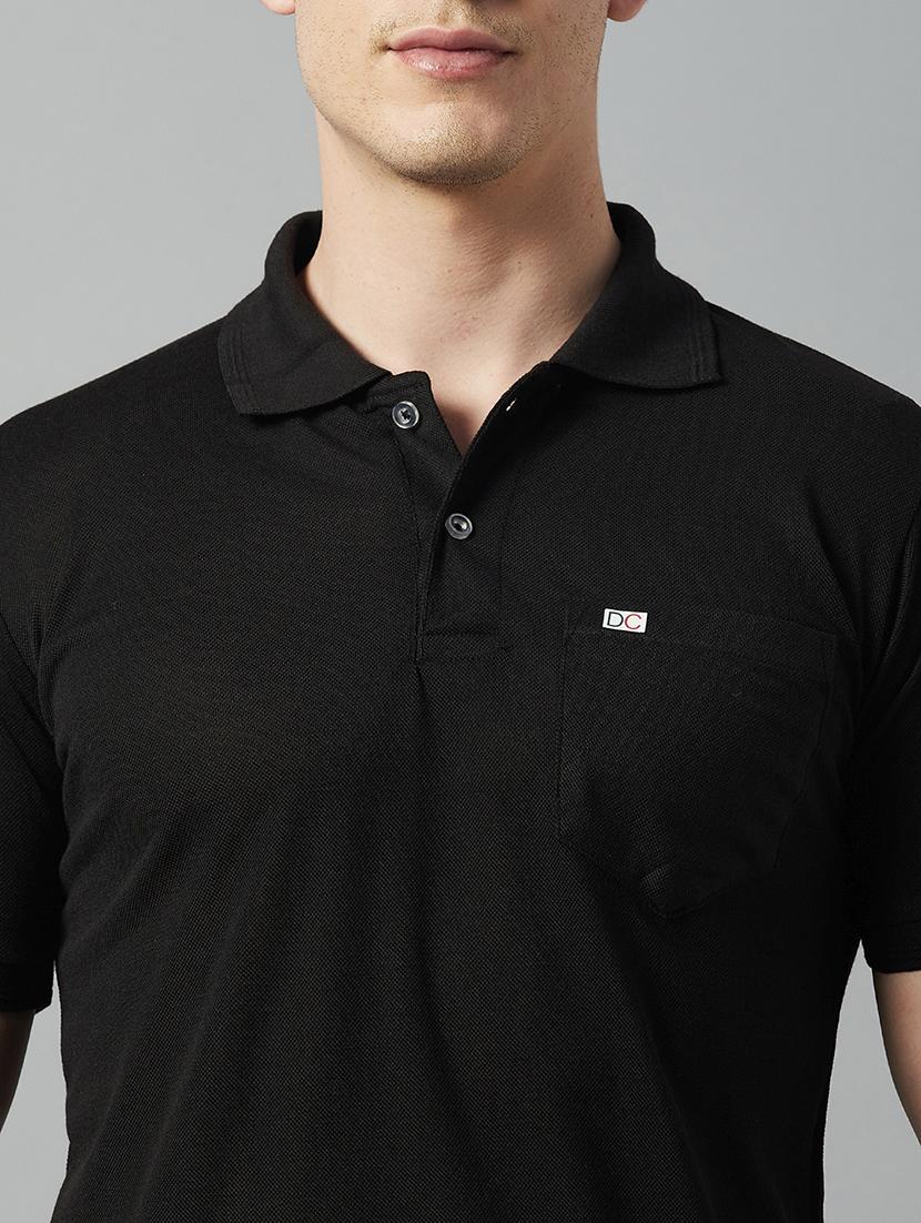 men short sleeves plain polo t-shirt - 21664129 - Standard Image - 4