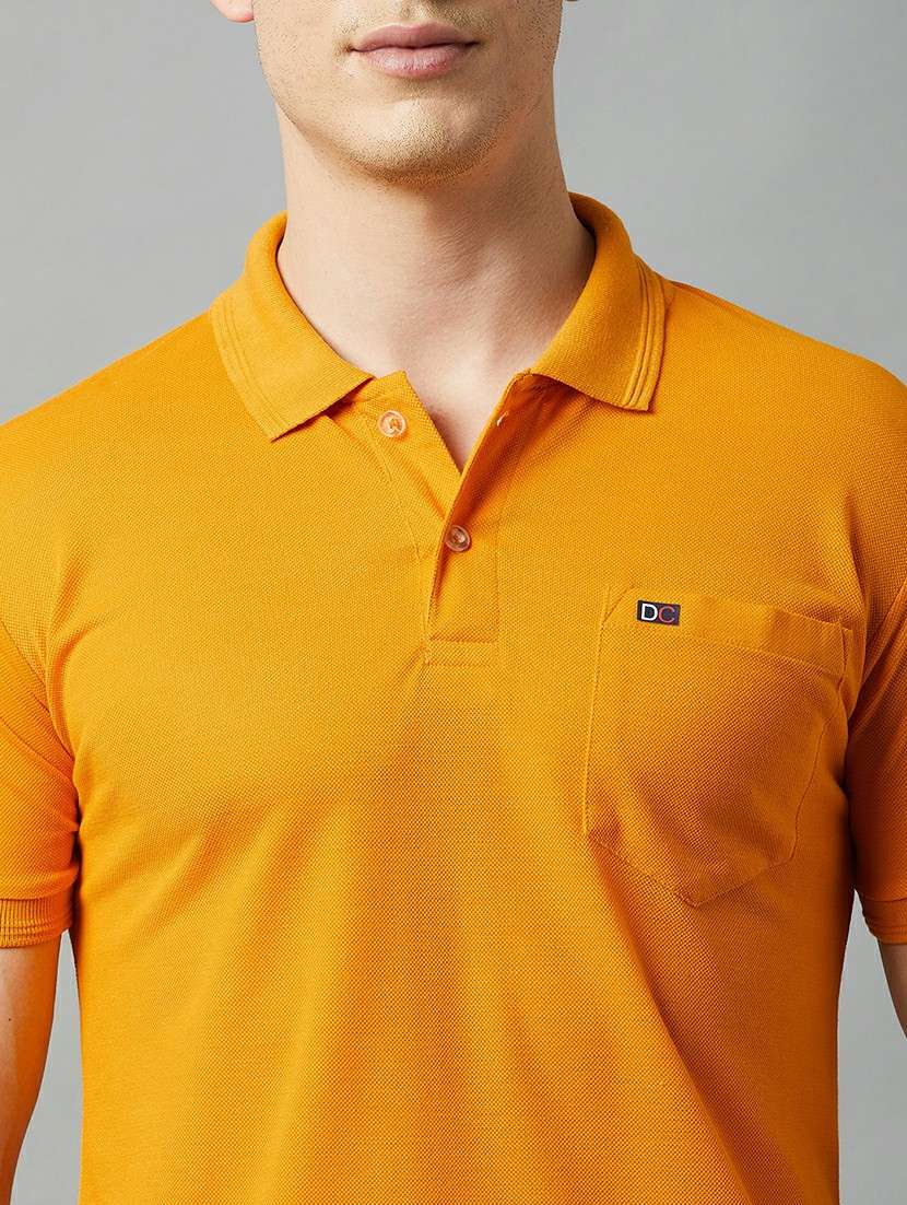 men short sleeves plain polo t-shirt - 21664131 -  Standard Image - 4