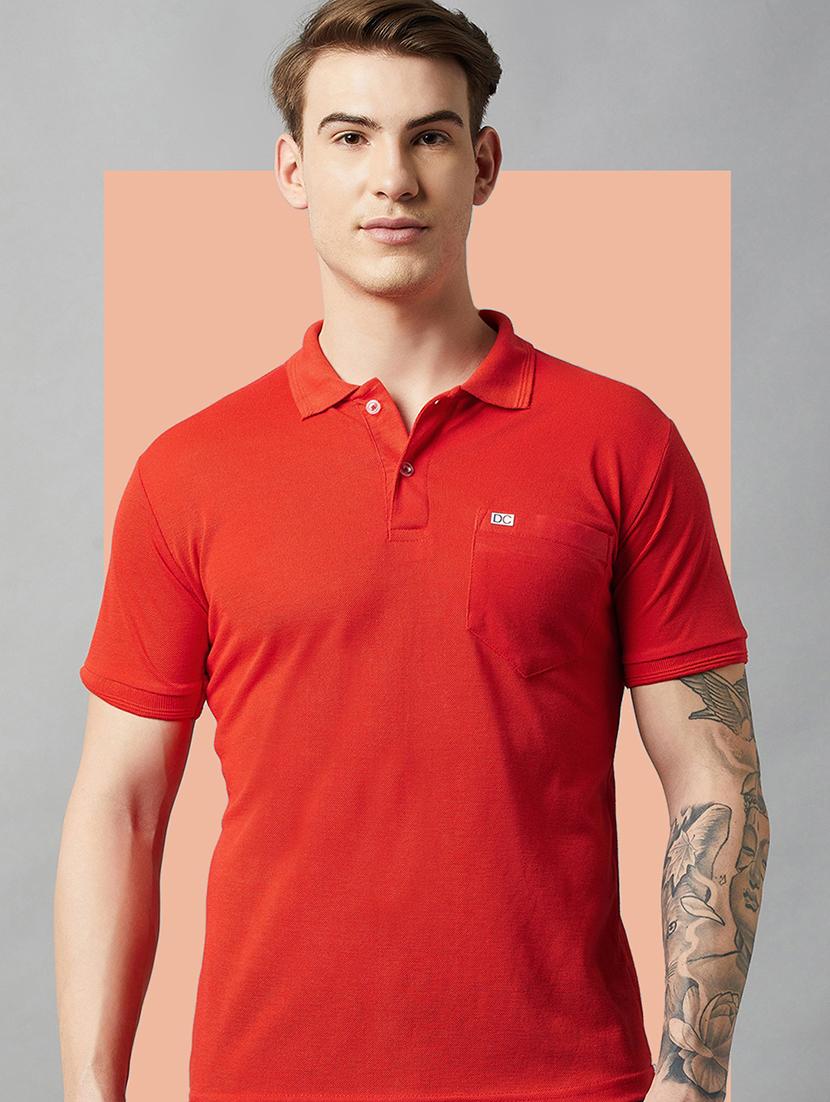 men short sleeves plain polo t-shirt - 21664135 - Standard Image - 1