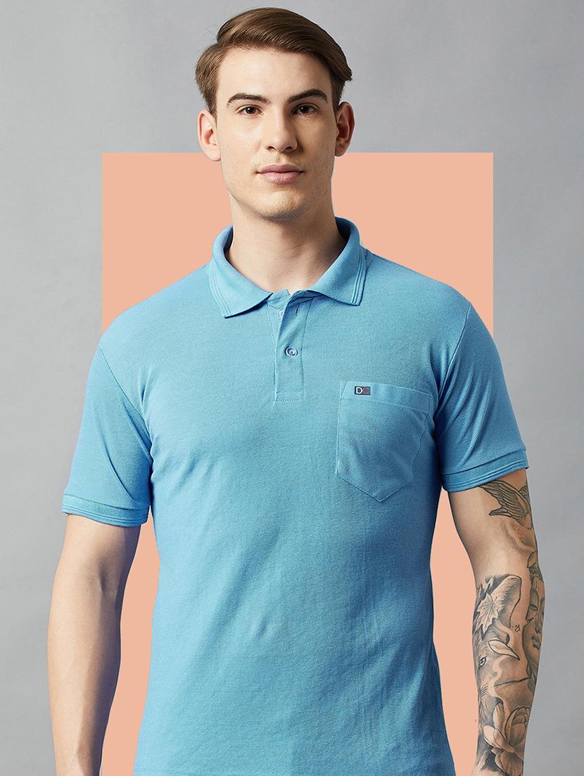men short sleeves plain polo t-shirt - 21664138 - Standard Image - 1
