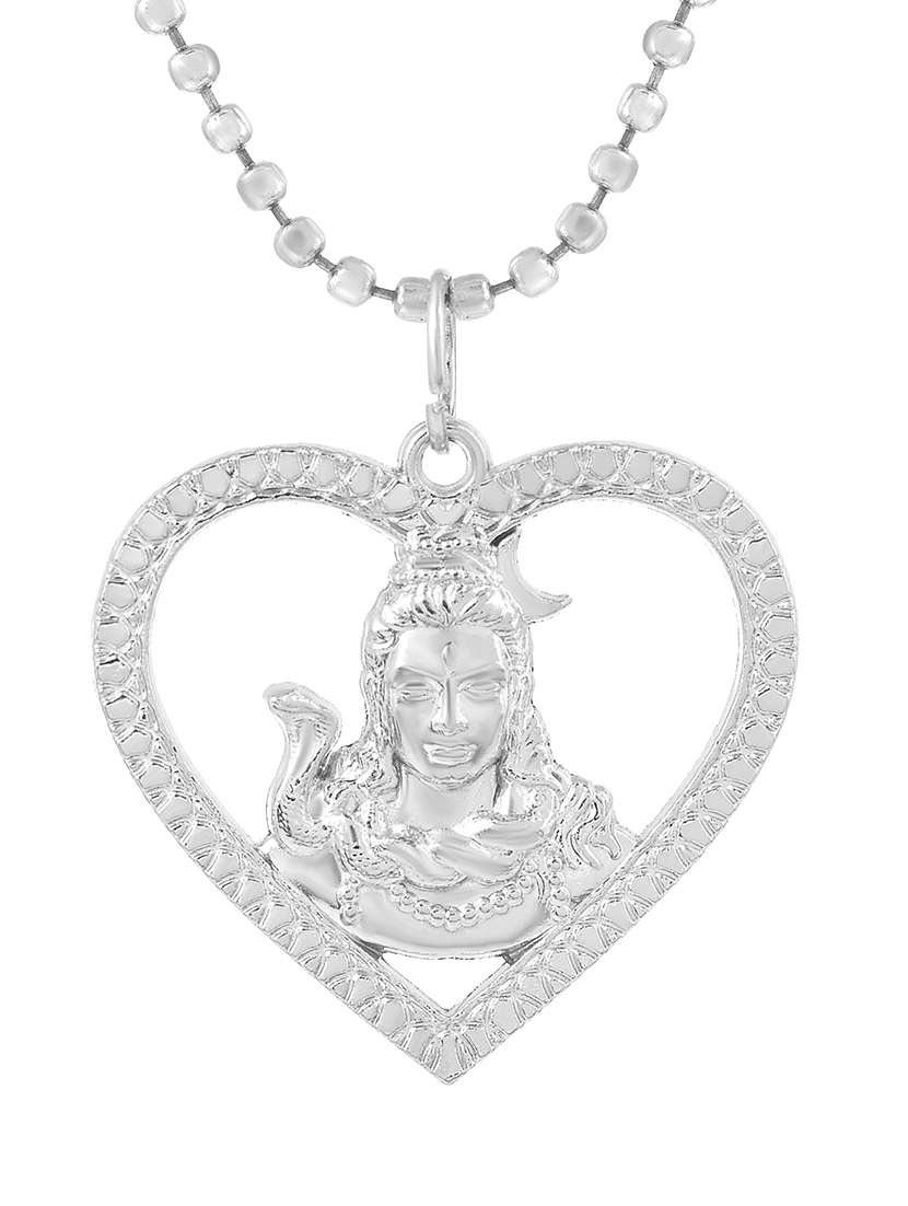 men sacred idol pendant with chain - 21664990 -  Standard Image - 1