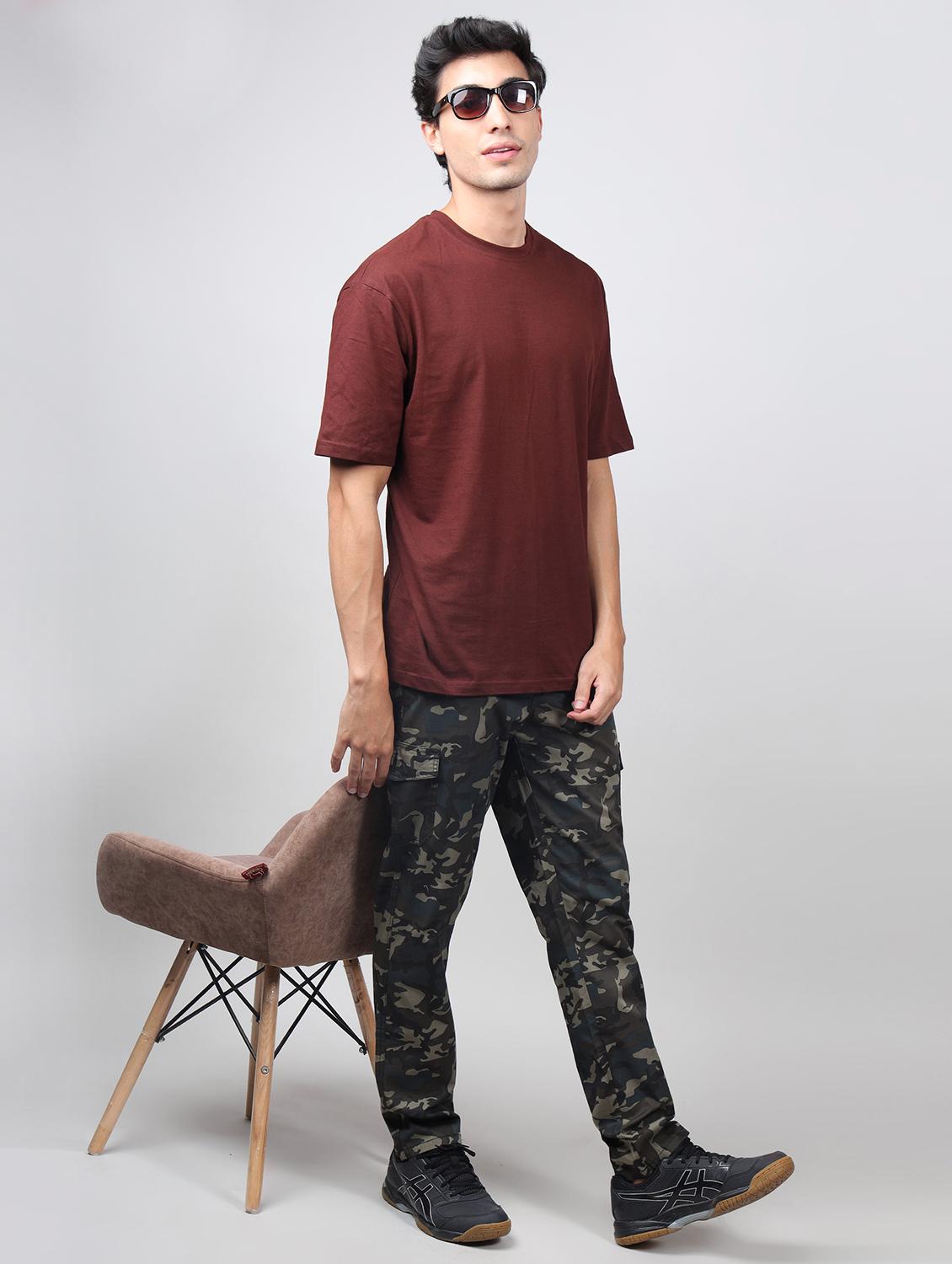 men mid rise camouflage printed cargo - 21664997 - Standard Image - 6