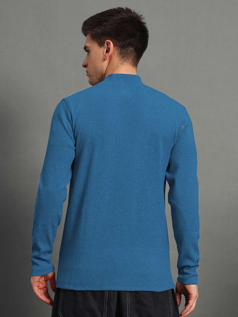 men long sleeve plain pullover - 21666265 -  Standard Image - 1