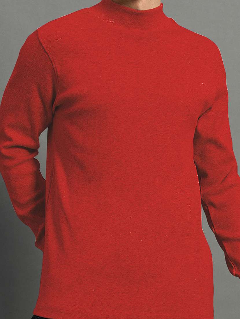 men long sleeve plain pullover - 21666266 -  Standard Image - 4