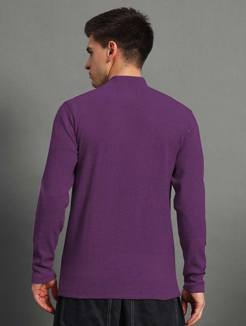men long sleeves plain pullover - 21666267 -  Standard Image - 1