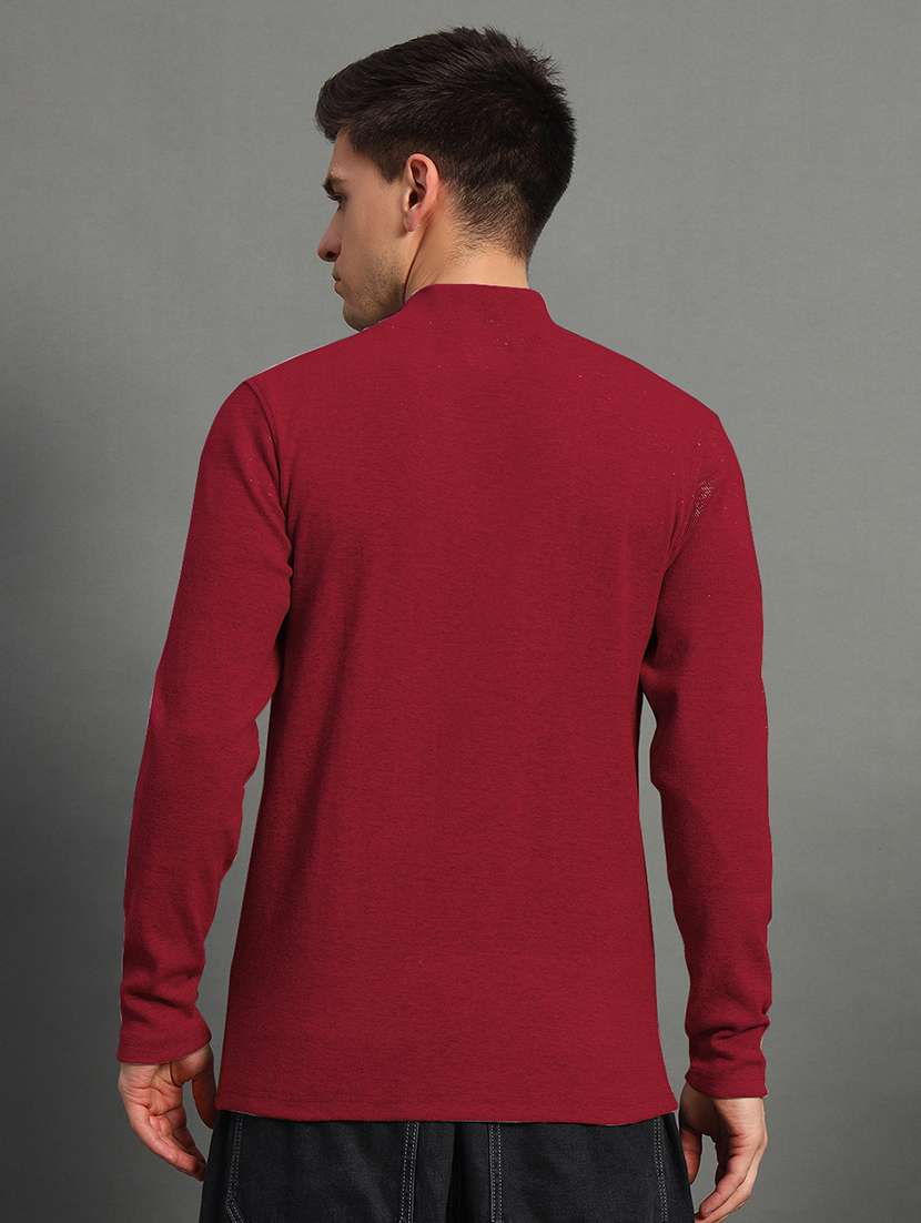 men long sleeve plain pullover - 21666268 -  Standard Image - 1