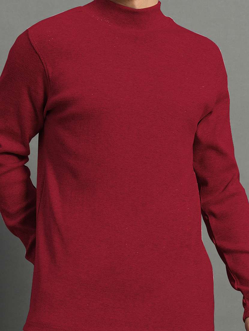 men long sleeve plain pullover - 21666268 -  Standard Image - 4